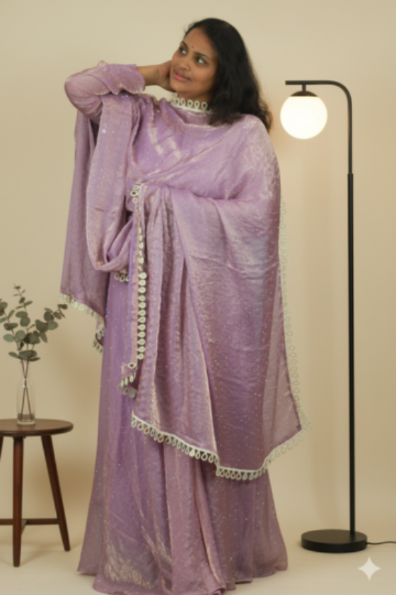 STAR STUDDED ANARKALI