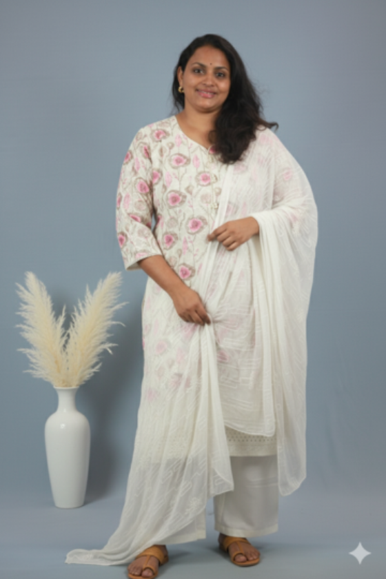 pearly white chikan