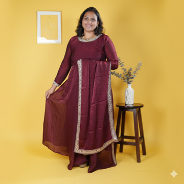 Jill spacesilk anarkali